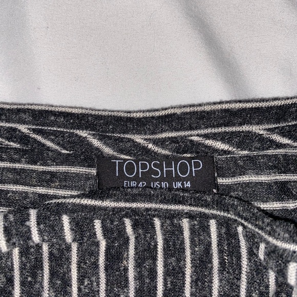 Striped Top Shop long sleeve shirt - Picture 2 of 2